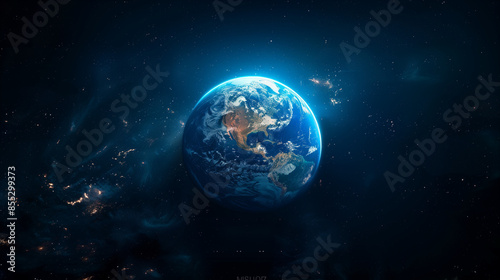 earth and moon