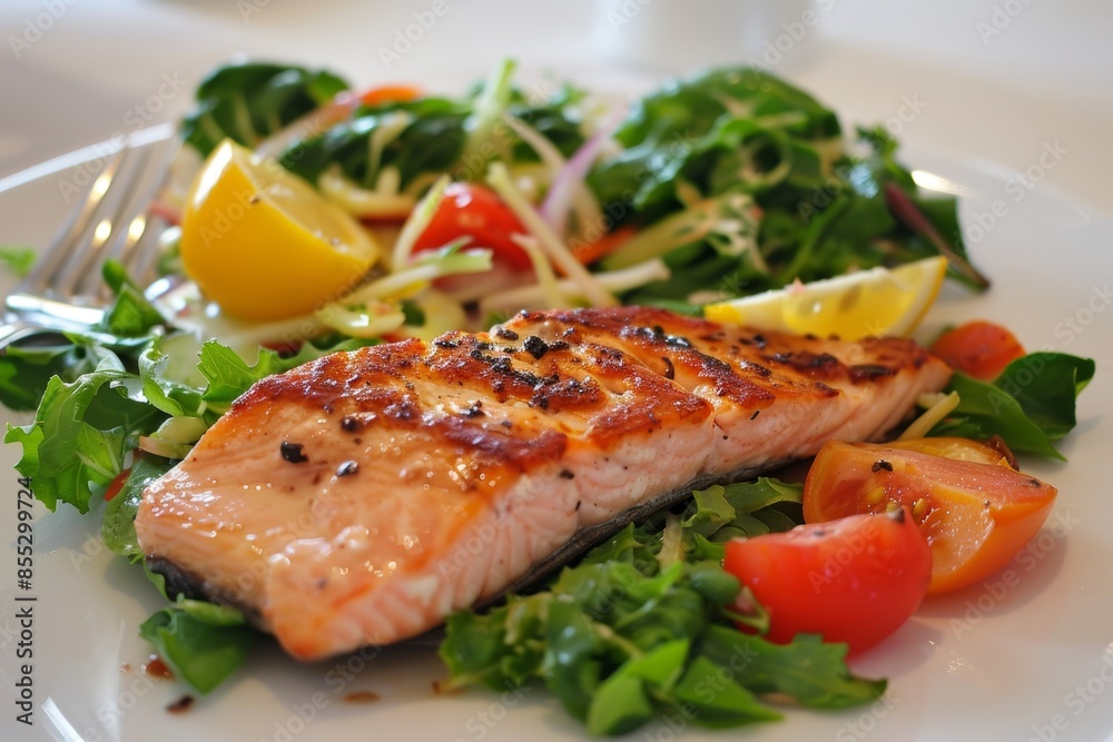 Nutritious Meal in Modern Kitchen: Fresh Vegetables and Greens for a Healthy Lifestyle Nutritious Meal in Modern Kitchen: Fresh Vegetables and Greens for a Healthy Lifestyle
