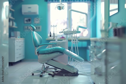 dentist in hospital office Generative AI