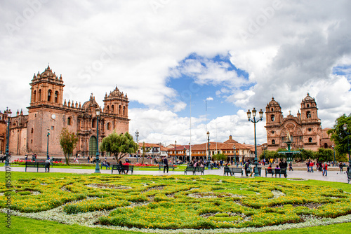 Tableau sur toile Plaza de armas Cusco Perú