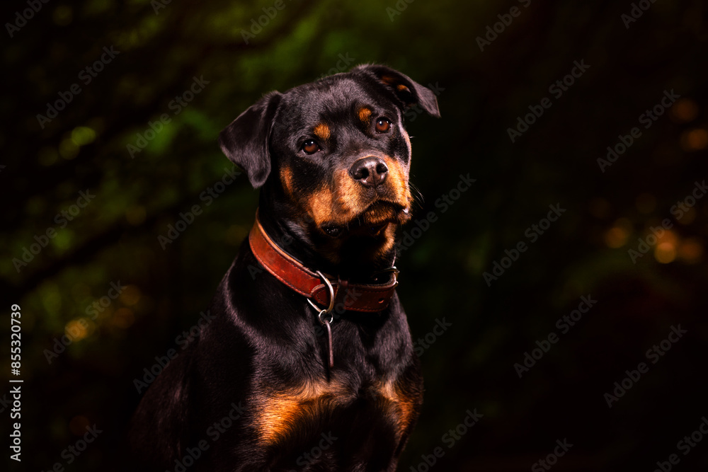 black dog portrait black dog portrait