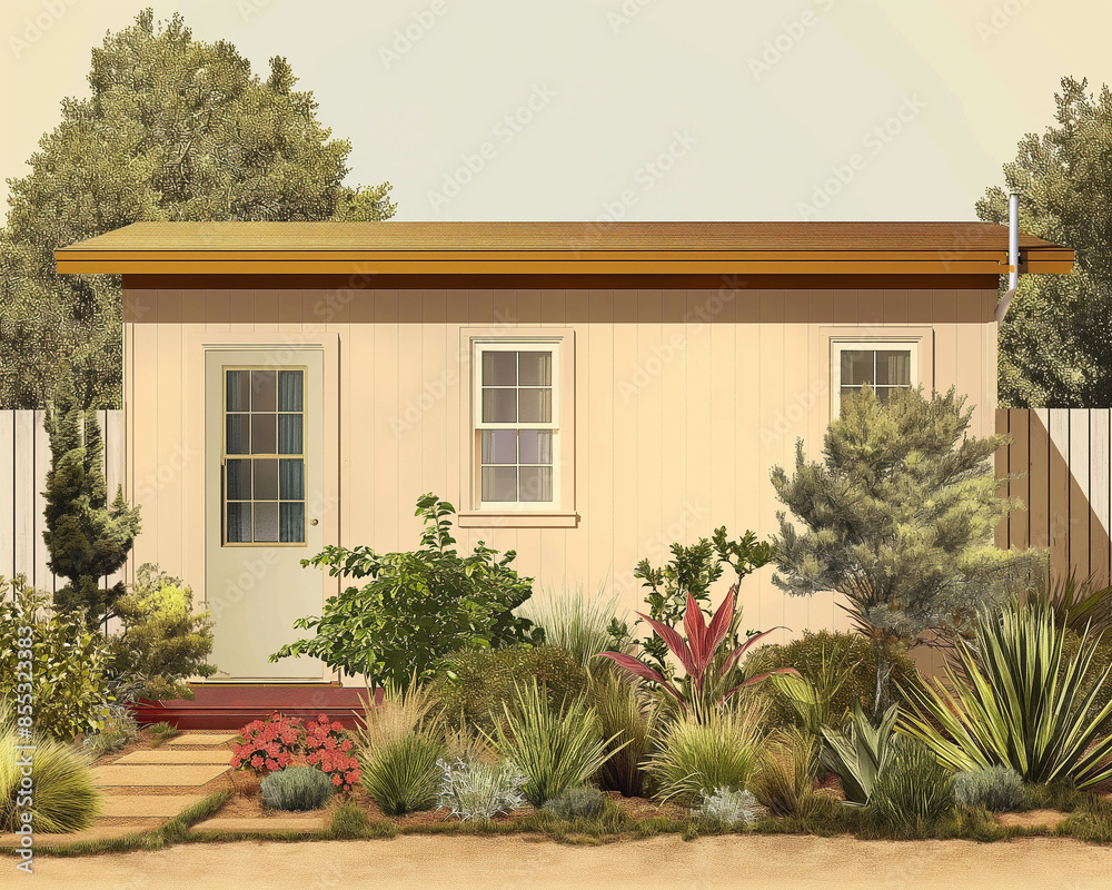 photocollage: tinyhome ADU (accessory dwelling unit) photocollage: tinyhome ADU (accessory dwelling unit)