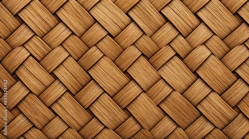 Woven basket texture. The image is a close-up of a woven basket. The basket is made of natural materials and has a warm, earthy tone. Woven basket texture. The image is a close-up of a woven basket. The basket is made of natural materials and has a warm, earthy tone.