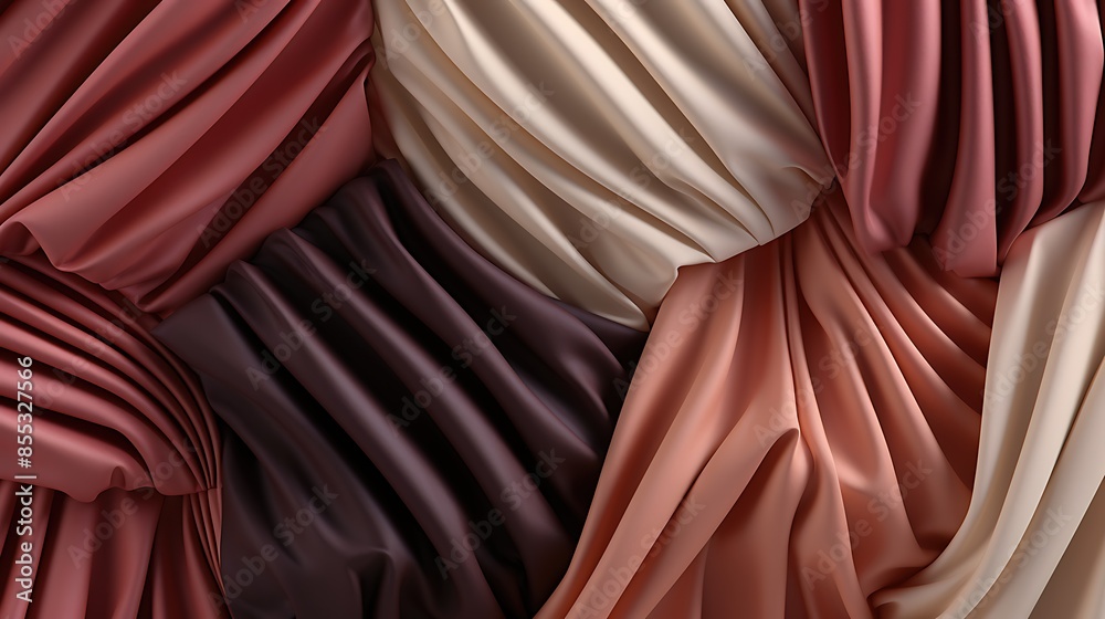 Obraz premium Soft and smooth, this luxurious fabric is perfect for any occasion. Its rich colors will add a touch of elegance to any room.
