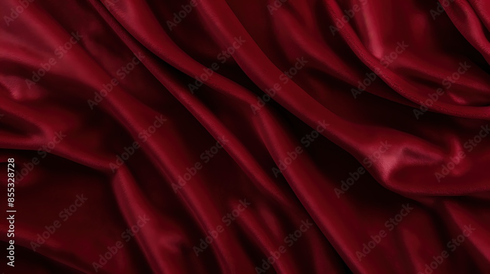 Red crumpled silk fabric. Soft and smooth silk. The fabric is perfect for making clothes, curtains, and other home decor items. Red crumpled silk fabric. Soft and smooth silk. The fabric is perfect for making clothes, curtains, and other home decor items.