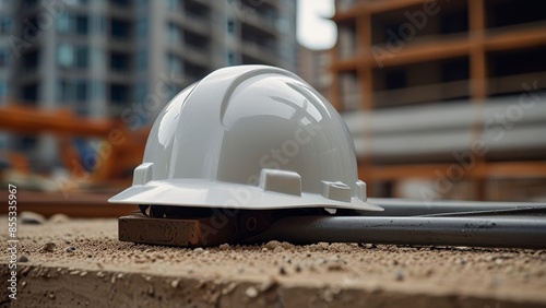 Hard Hat Hero: Ready for Construction (Labor Day Background)