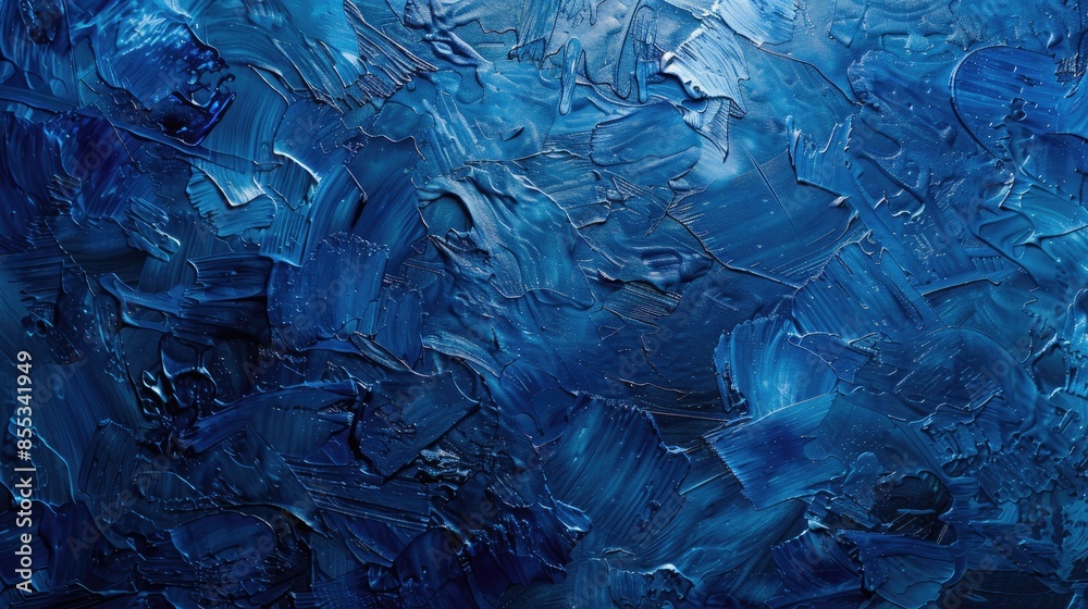 Deep blue textured background, abstract and rich in color Deep blue textured background, abstract and rich in color