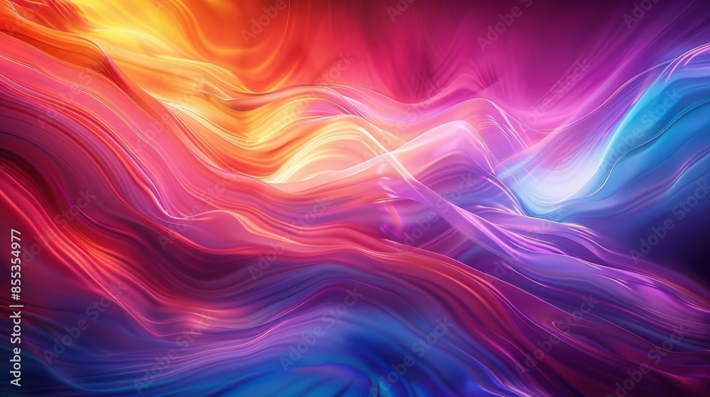 Obraz premium Vivid Color Abstract Art Background Image