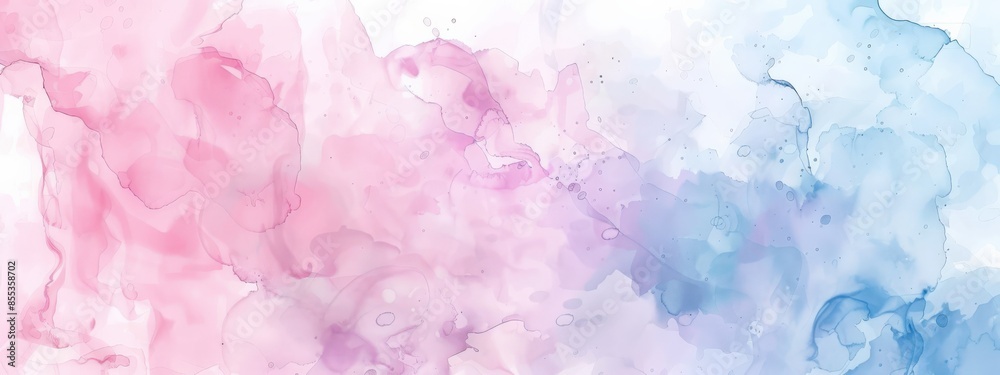 Fototapeta premium A pink and blue background with a splash of white
