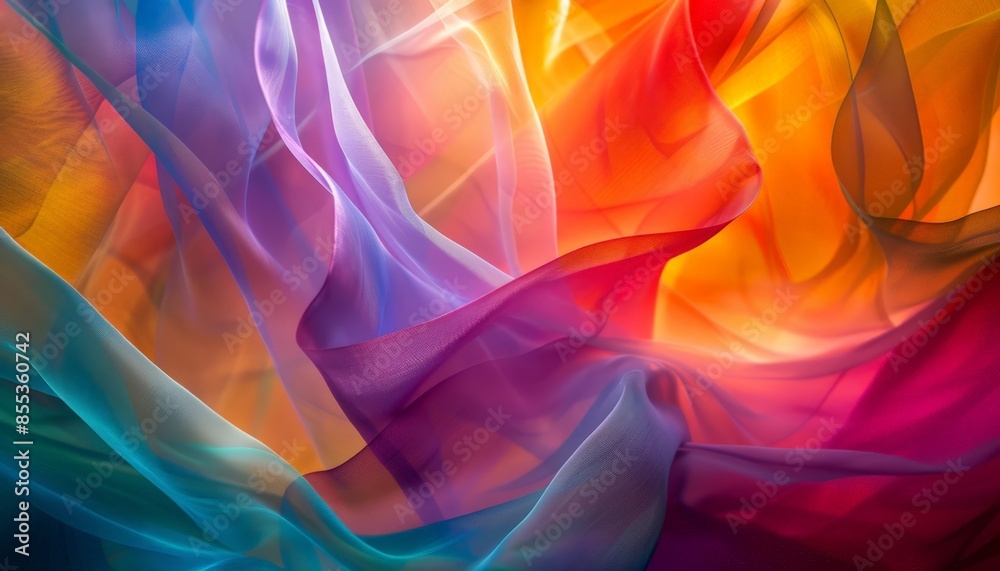 Obraz premium Vivid Abstract Art Print