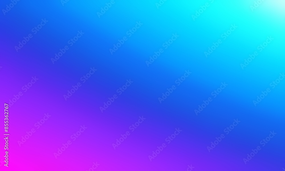 Fototapeta premium Abstract blurred background image of blue, purple, pink colors gradient used as an illustration. Designing posters or advertisements.