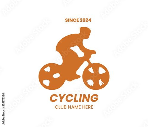 Cycling Logo Vector Template Design.