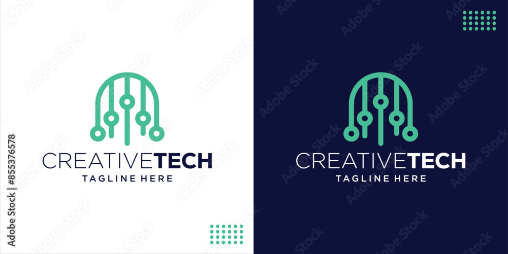 Creative Small Letter N Technology Logo Design, Design Inspiration, Illustration, Vector Creative Small Letter N Technology Logo Design, Design Inspiration, Illustration, Vector