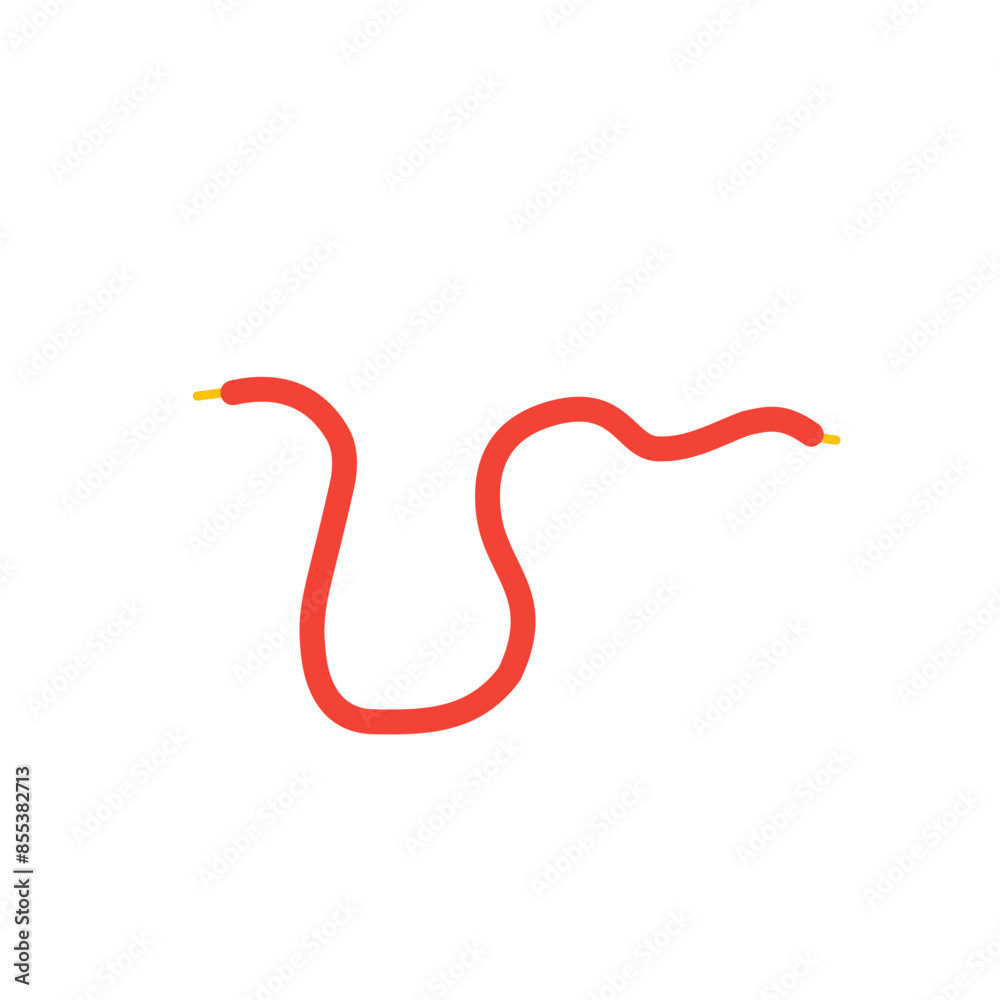 red shoelace element red shoelace element