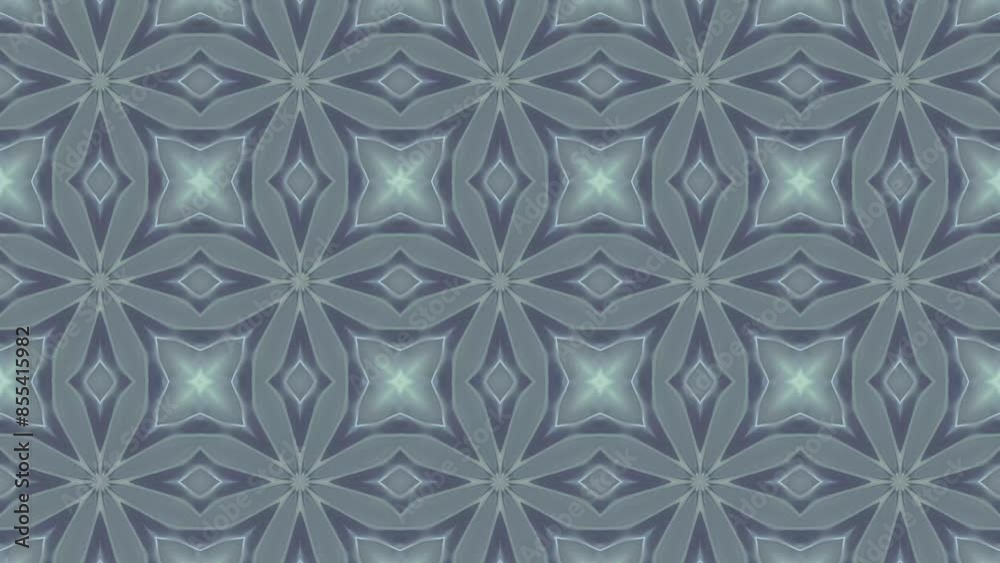 Kaleidoscope seamless looped patterns motion graphics background. Kaleidoscope seamless looped patterns motion graphics background.