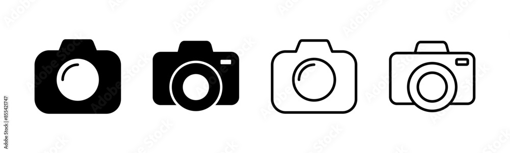 Camera icon set. photo camera icon. camera photography icon. Camera icon set. photo camera icon. camera photography icon.