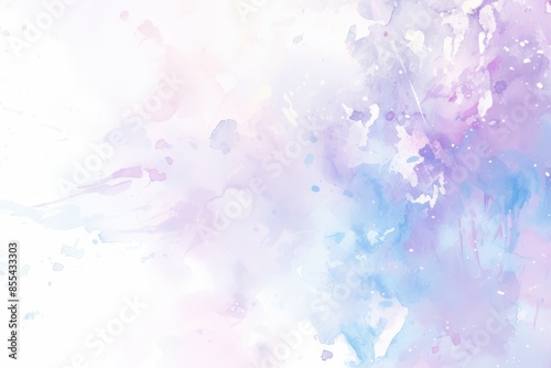 Abstract Watercolor Background with Pastel Colors © Koplexs-Stock
