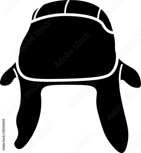 ushanka hat illustration vector
