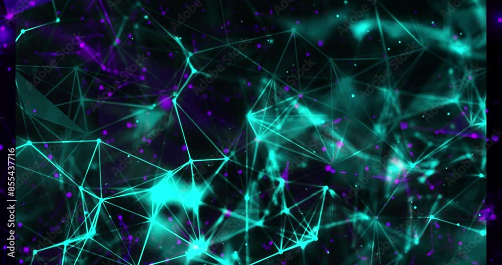 colorful pexus particles abstract background colorful pexus particles abstract background