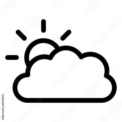 sunny weather icon 