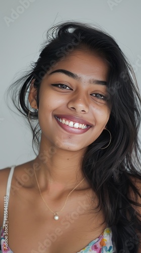 portrait of an idian woman photo