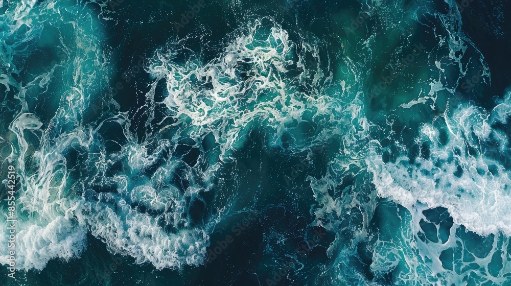 Obraz premium Abstract Sea Backgrounds Inspired by Nature Art