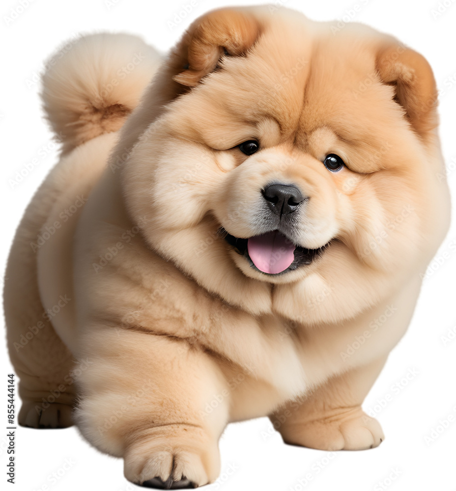 Adorable fluffy Chow Chow puppy clipart. Adorable fluffy Chow Chow puppy clipart.
