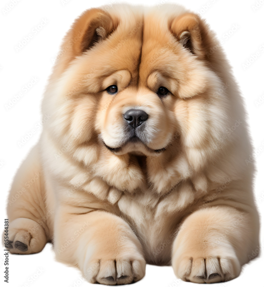 Adorable fluffy Chow Chow puppy clipart. Adorable fluffy Chow Chow puppy clipart.
