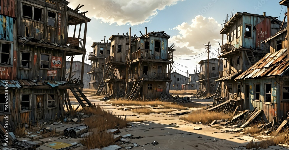 abandoned post apocalyptic urban city town house ruins. empty aged old building exterior derelict. decayed skyscraper apartment buildings wasteland desert. abandoned post apocalyptic urban city town house ruins. empty aged old building exterior derelict. decayed skyscraper apartment buildings wasteland desert.