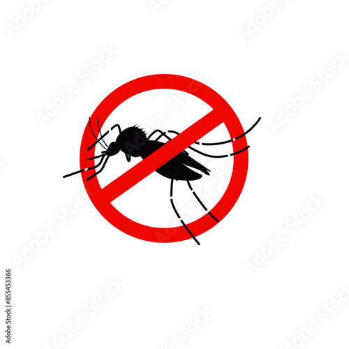 Stop mosquito icon 