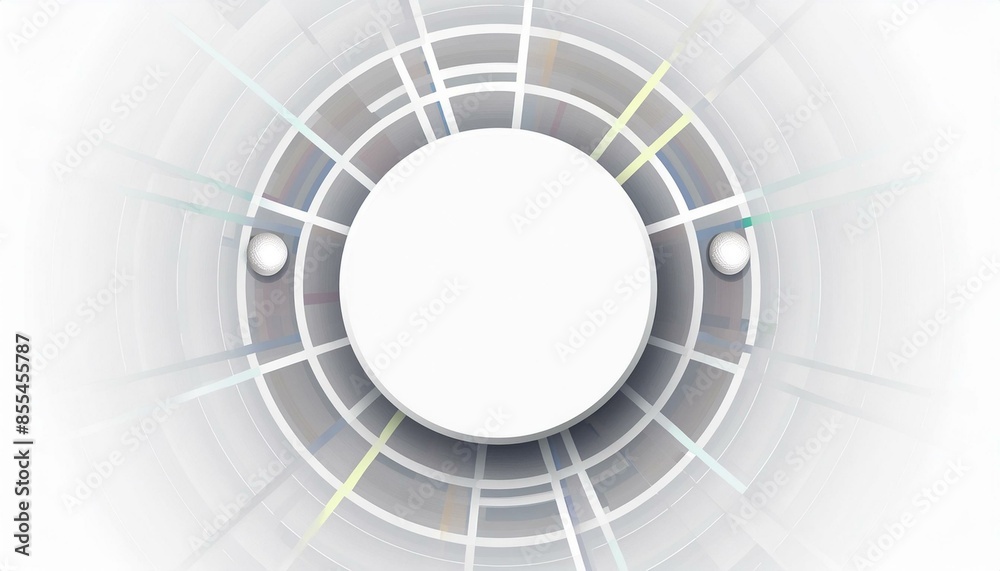Naklejka premium abstract background with circles