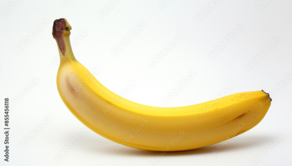 Banana on a white background Banana on a white background