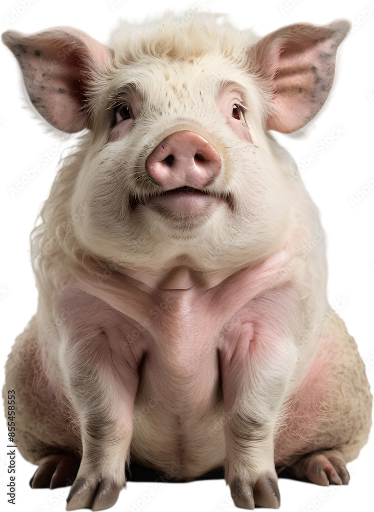 Mangalitsa pigs, fluffy, curly haired Hungarian breed. Mangalitsa pigs, fluffy, curly haired Hungarian breed.