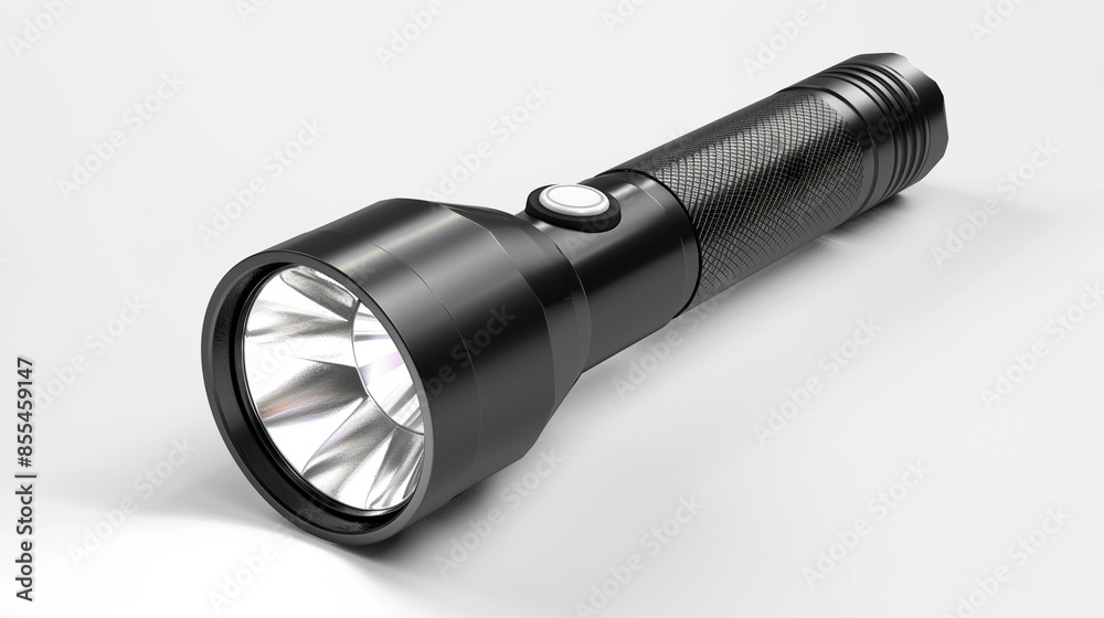 flashlight vector on white background flashlight vector on white background