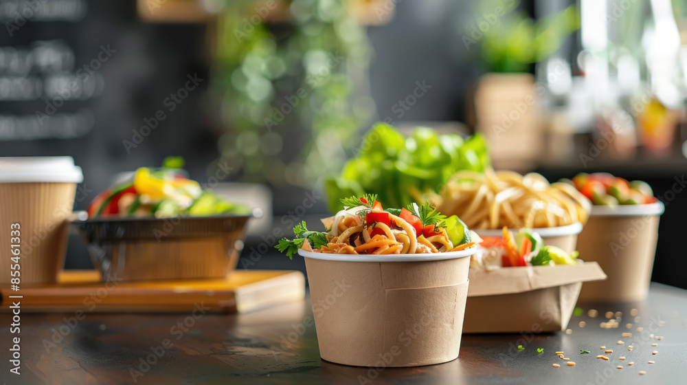 Organic Takeout Food, Convenient Packaging, Daroonwan Enjoying, High Quality, 4096px Height Organic Takeout Food, Convenient Packaging, Daroonwan Enjoying, High Quality, 4096px Height