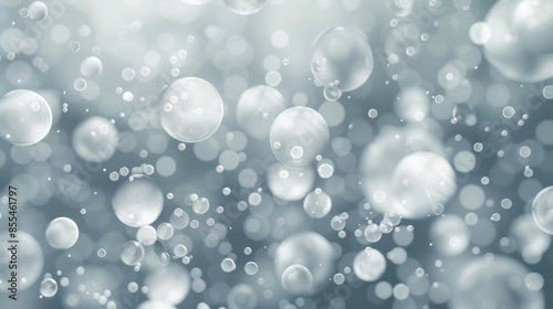 Wallpaper Mural Abstract White Bokeh Blur Background Texture Torontodigital.ca