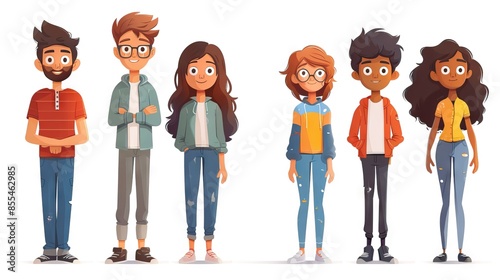 character people cartoon 3d 2d