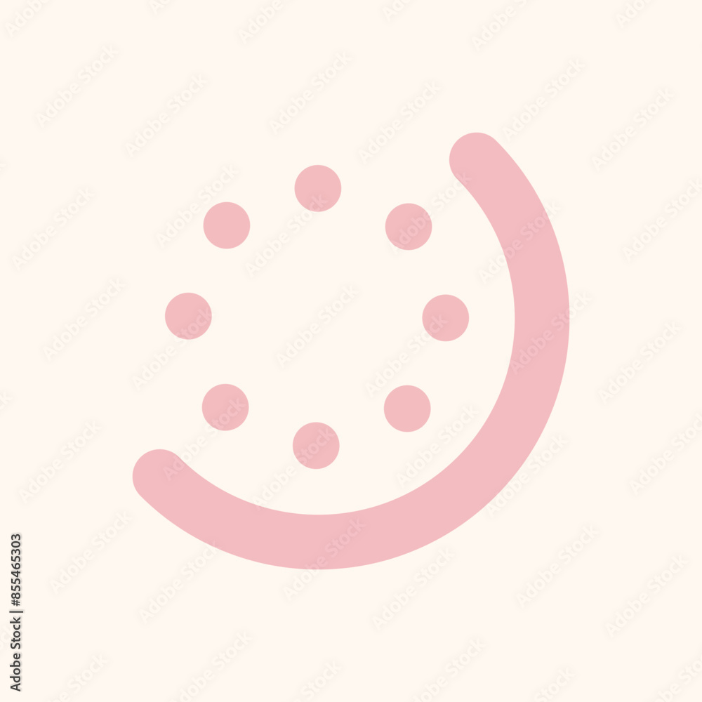 Flat geometric shape vector element Flat geometric shape vector element