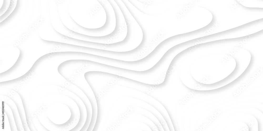 Paper cut background. Grey abstract wave shapes. Modern and trendy background with space for your text. Vector Illustration Paper cut background. Grey abstract wave shapes. Modern and trendy background with space for your text. Vector Illustration