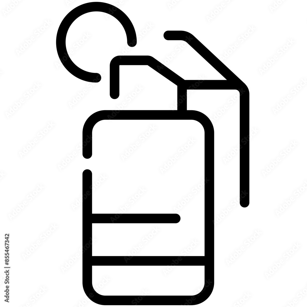 Tear Gas Icon Tear Gas Icon