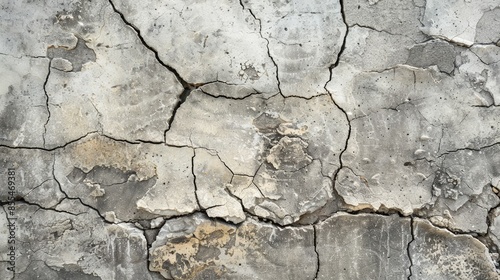 Horizontal cement and concrete surface with cracked design for background Vintage concrete background suitable for wallpaper or graphic design