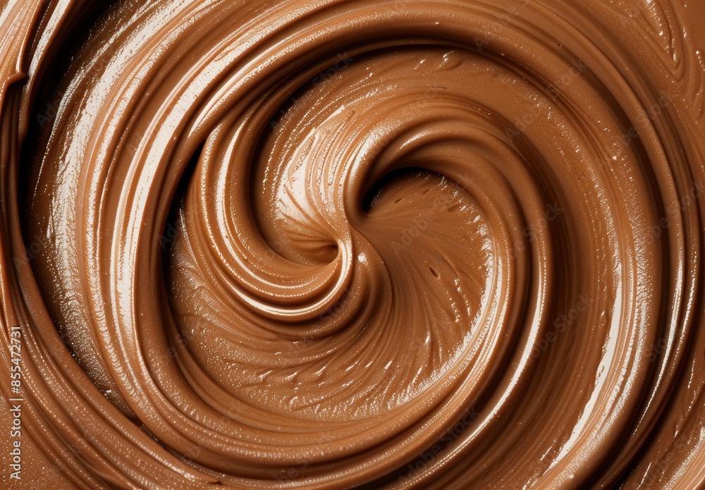 Swirling chocolate texture Swirling chocolate texture