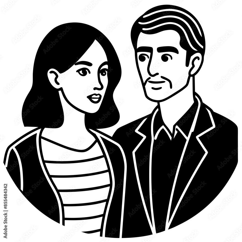 a couple dating, generative AI a couple dating, generative AI