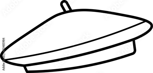 bonnet hat illustration vector outline