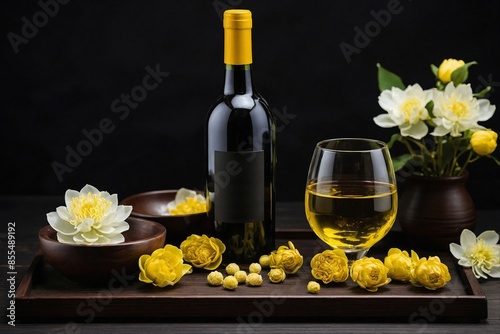 Modern Huadiao Jiu (yellow wine) Presentation photo