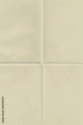 Old Folded Paper Texture Background