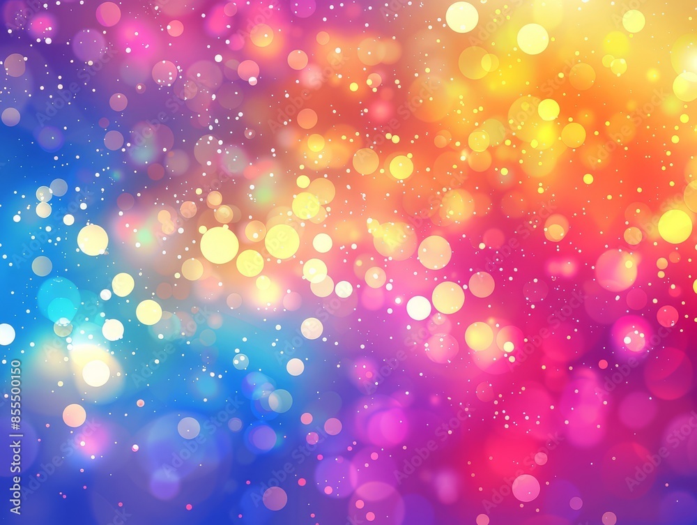Abstract background featuring pink and blue bokeh lights Abstract background featuring pink and blue bokeh lights