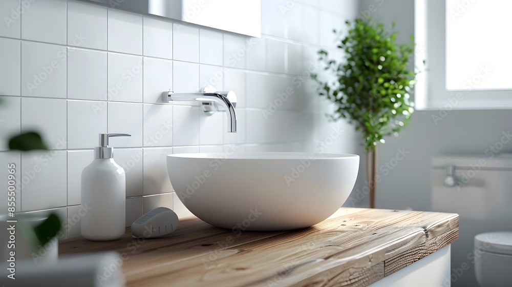 Bathroom sink, sink above basin, round Bathroom sink, sink above basin, round