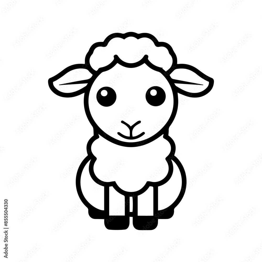 illustration of a sheep