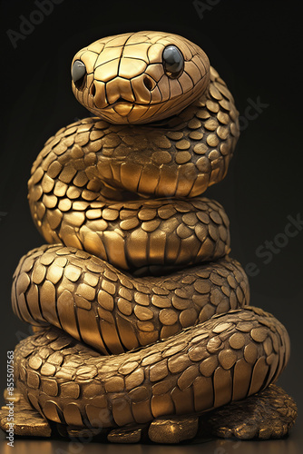 Happy New Year of the Snake according to the Chinese calendar 2025 year of the snake. Background with snake